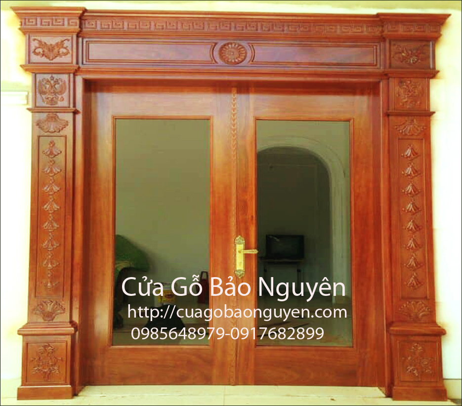 Mẫu cửa kính đại sảnh mặt tiền M6