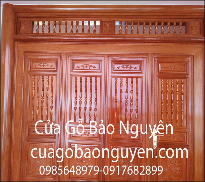 cửa gỗ bức bàn cho nhà thờ họ M20