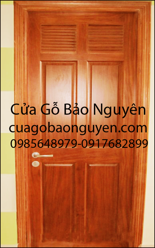 cửa đi phòng vệ sinh gỗ lim đẹp M15